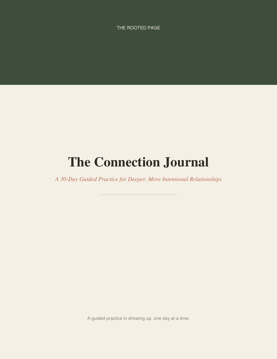 The Connection Journal