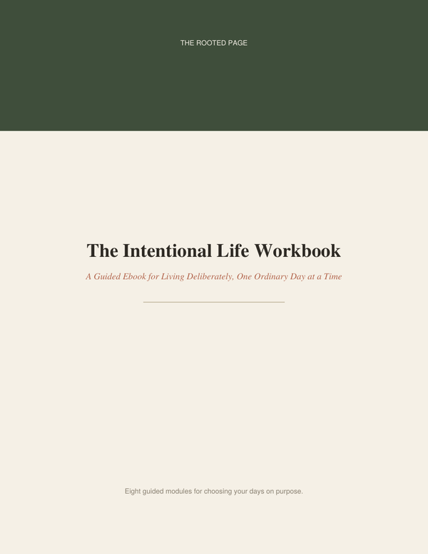 The Intentional Life Workbook