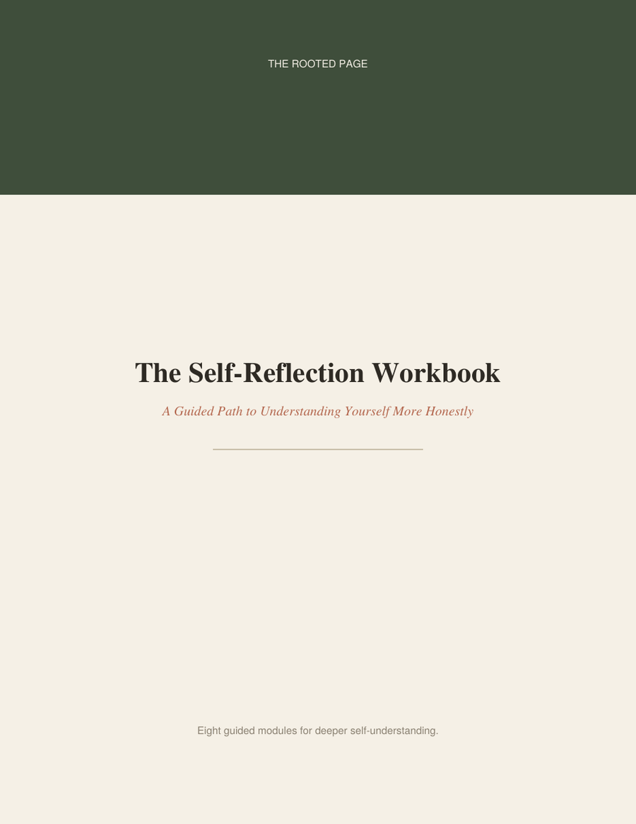 The Self-Reflection Workbook