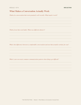 Better Conversations: A Guided Workbook