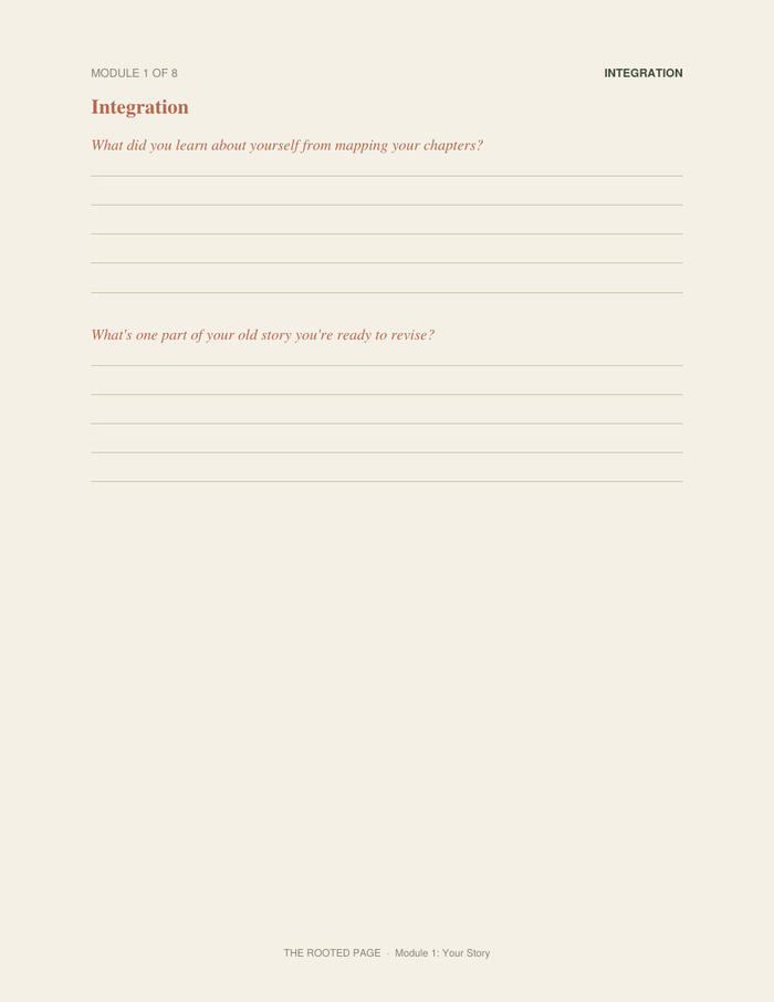 The Self-Reflection Workbook