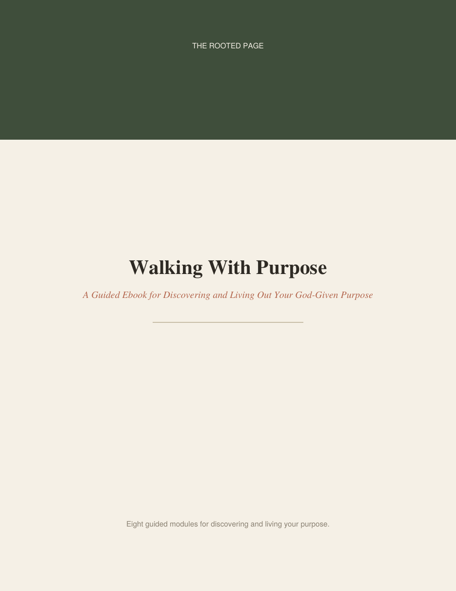 Walking With Purpose